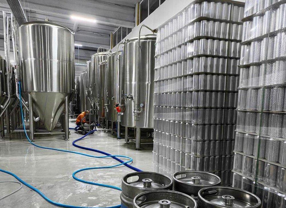 2000L fermenter, 4000L fermenter, 4000L bright beer tank